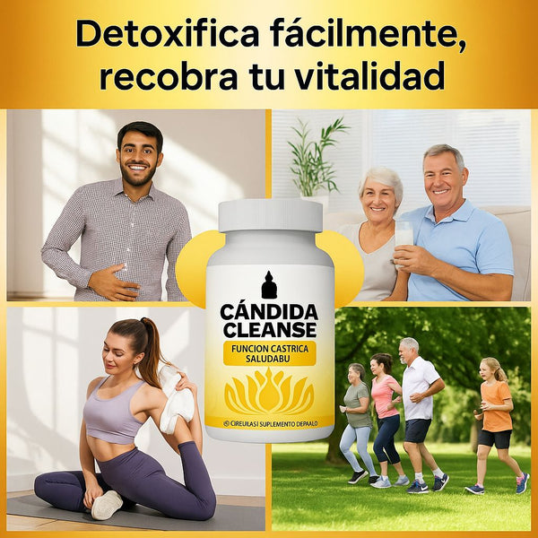 CANDIDA CLEANSE  ELIMINA TUS KILOS DE + Y ELIMINA LOS PÁRASITOS DE TU VIDA